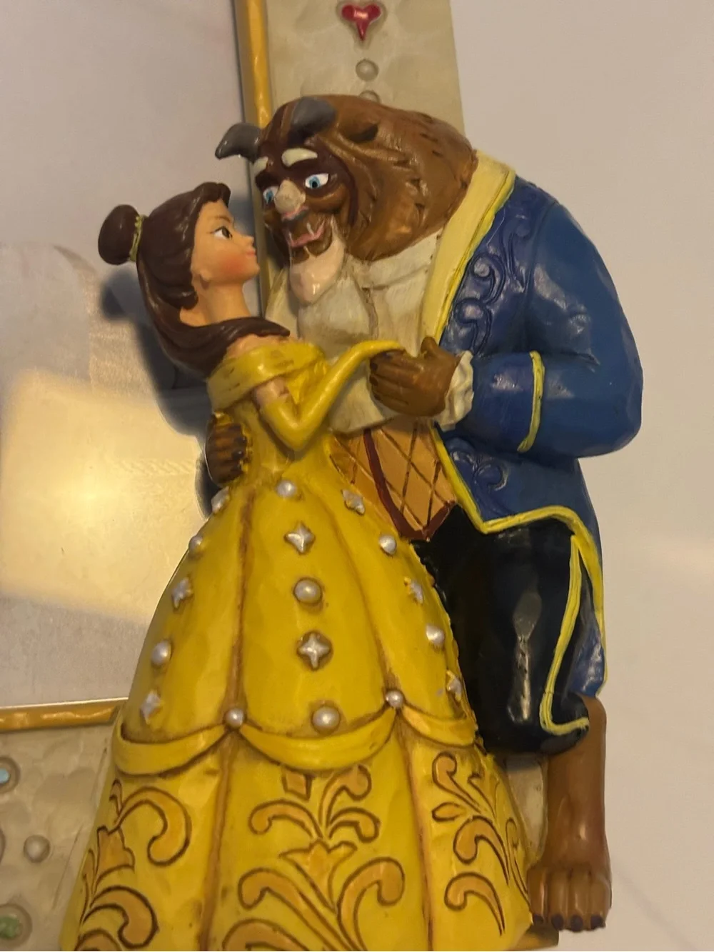 Disney Traditions Beauty and The Beast by Jim Shore Photo Frame